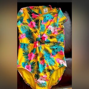 Girls gymnastic leotard size 10. Size Large